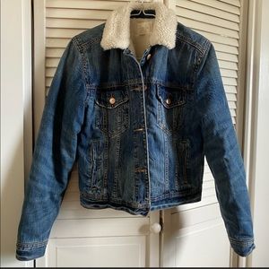 Fleece Lined Denim Jacket ✨